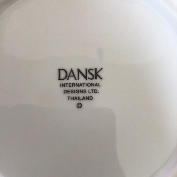 Dansk International Designs Inc. White Rimmed Soup Bowls - Set of 2 - Picture 5 of 5